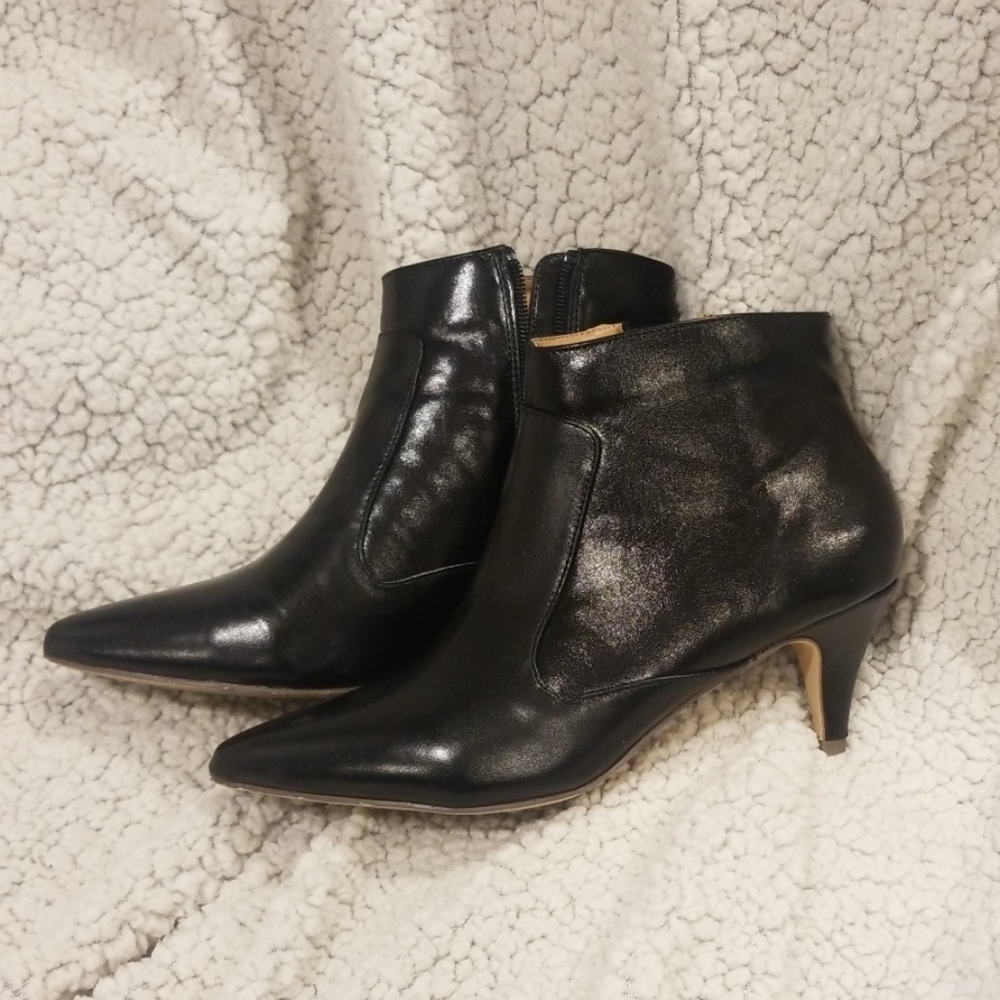 Fashion Nova Black Ankle Booties